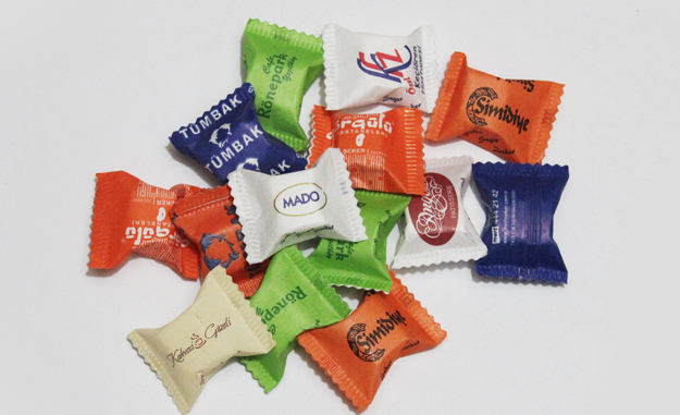 Baskılı Küp Şeker